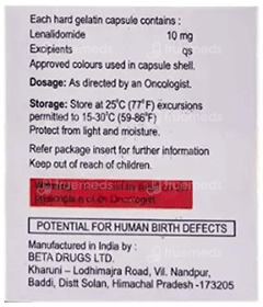 Lenofect 10 Mg Capsule 10 Lenofect 10 Mg Capsule 10