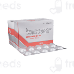 Lipicure Cf 10/160 MG Capsule 10