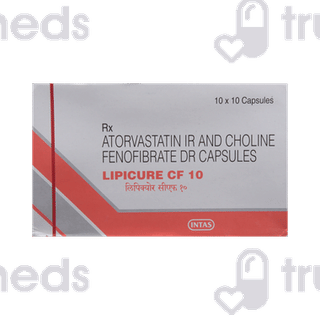 Lipicure Cf 10/160 MG Capsule 10