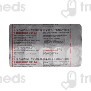 Lipicure Cf 10/160 MG Capsule 10