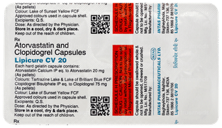 Lipicure Cv 20 Capsule 10