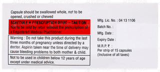 Lipicure Gold 10 Capsule 15