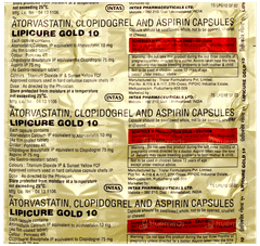 Lipicure Gold 10 Capsule 15 Lipicure Gold 10 Capsule 15