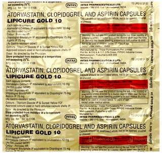 Lipicure Gold 10 Capsule 15