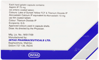 Lipicure As 75 Capsule 10