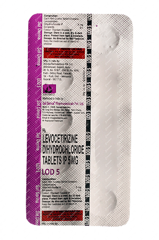 Lod 5 MG Tablet 10