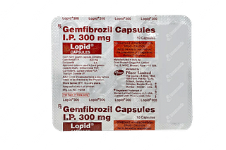 Lopid 300 MG Capsule 10