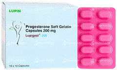 Lupigest 200 Capsule 10