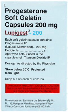 Lupigest 200 Capsule 10