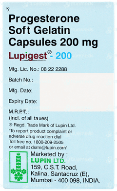 Lupigest 200 Capsule 10