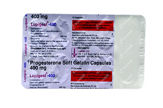 Lupigest 400 MG Capsule 10