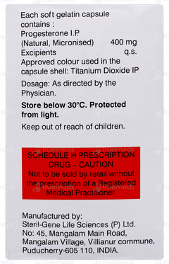 Lupigest 400 Capsule 10 Lupigest 400 Capsule 10