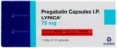 Lyrica 75mg Capsule 14