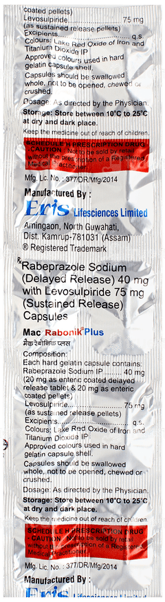 Mac Rabonik Plus Capsule 10