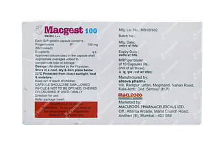 Macgest 100 MG Capsule 10