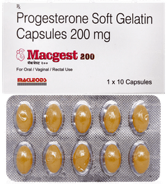 Macgest 200 Capsule 10