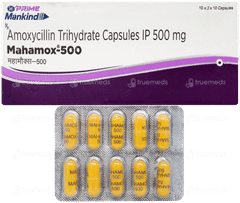Mahamox 500 Capsule 10 Mahamox 500 Capsule 10