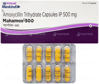 Mahamox 500 Capsule 10
