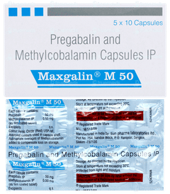 Maxgalin M 50 Capsule 10 Maxgalin M 50 Capsule 10