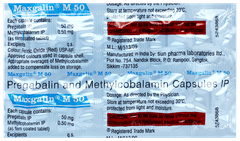 Maxgalin M 50 Capsule 10 Maxgalin M 50 Capsule 10