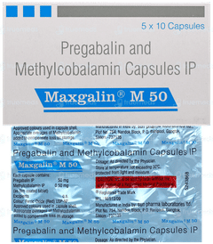 Maxgalin M 50 Capsule 10 Maxgalin M 50 Capsule 10
