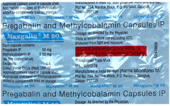 Maxgalin M 50 Capsule 10 Maxgalin M 50 Capsule 10
