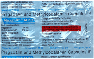Maxgalin M 50 Capsule 10