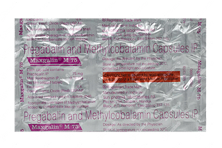 Maxgalin M 75 Mg/750 MCG Capsule 10