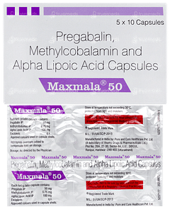 Maxmala 50 Capsule 10