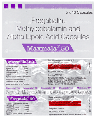 Maxmala 50 Capsule 10