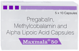 Maxmala 50 Capsule 10