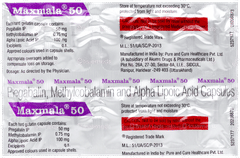 Maxmala 50 Capsule 10