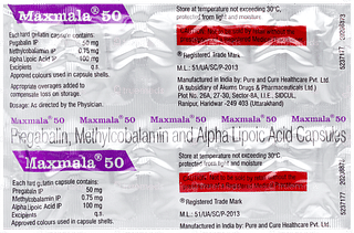 Maxmala 50 Capsule 10