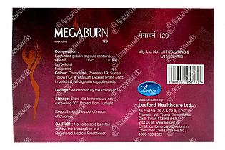 Megaburn 120 Capsule 10