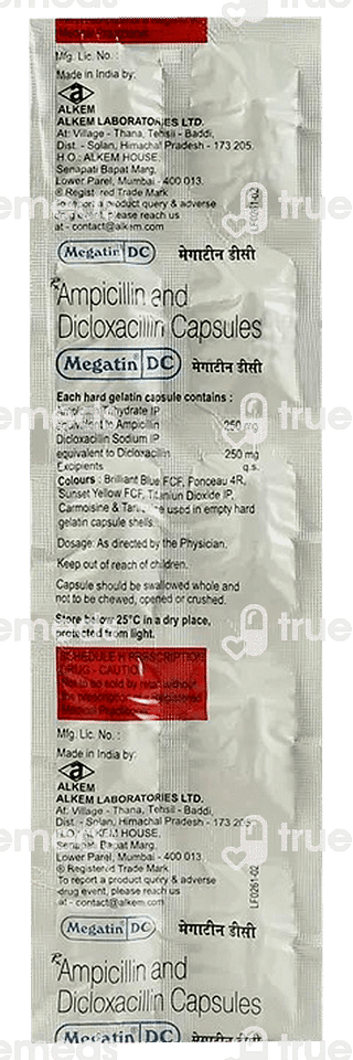 Megatin Dc 250/250 MG Capsule 10