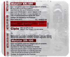 Metolar Xr 100 Capsule 10