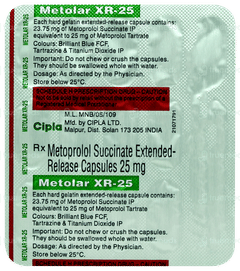 Metolar Xr 25 Capsule 15
