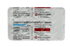 Microgest 200mg Capsule 10