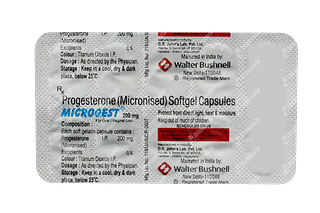 Microgest 200mg Capsule 10