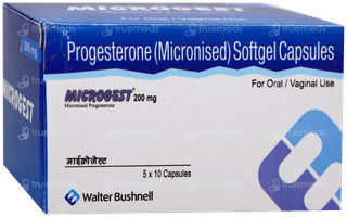 Microgest 200mg Capsule 10