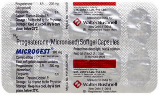 Microgest 200mg Capsule 10
