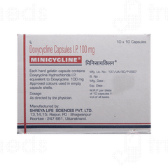 Minicycline Capsule 10