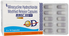 Minoz Od 100 Capsule 10