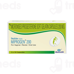 Miprogen 200 Capsule 10