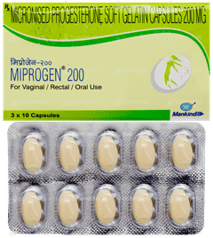 Miprogen 200 Capsule 10