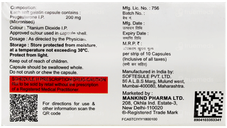 Miprogen 200 Capsule 10