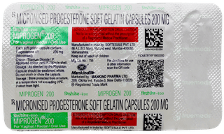 Miprogen 200 Capsule 10