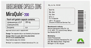 Miraqule 200 Capsule 10