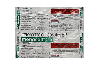 Monocan 200 MG Capsule 8