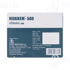 Moxikem 500 Capsule 10 Moxikem 500 Capsule 10